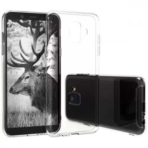 Husa Samsung Galaxy A6 (2018), Silicon, Transparent, 45246.03