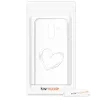 Husa Samsung Galaxy A6 Plus, Silicon, Alb, 45261.01