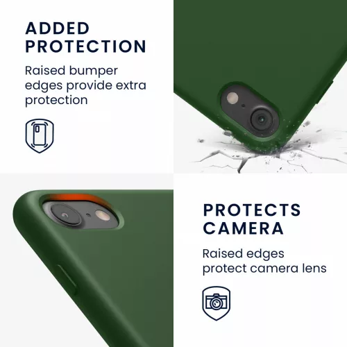 Husa Apple iPhone 8 / iPhone 7 / iPhone SE 2, Silicon, Verde, 40225.80