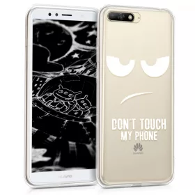 Husa Huawei Y6 (2018), Silicon, Alb, 44877.03