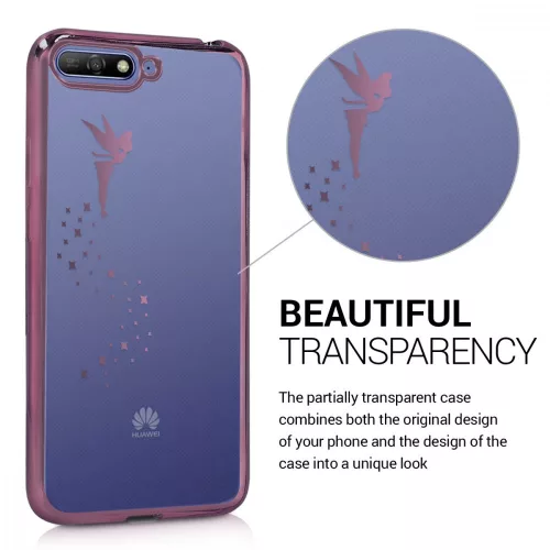 Husa Huawei Y6 (2018), Silicon, Roz, 45286.02