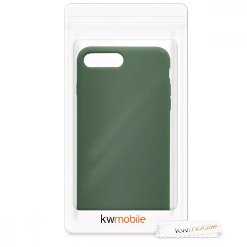 Husa Apple iPhone 8 Plus / iPhone 7 Plus, Silicon, Verde, 40842.80