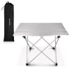 Masa camping pliabila Navaris, 55.7x40.5x38.5 cm, cu husa de transport, 45382.35