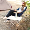 Masa camping pliabila Navaris, 55.7x40.5x38.5 cm, cu husa de transport, 45382.35