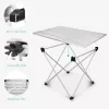 Masa camping pliabila Navaris, 55.7x40.5x38.5 cm, cu husa de transport, 45382.35