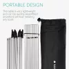 Masa camping pliabila Navaris, 55.7x40.5x38.5 cm, cu husa de transport, 45382.35