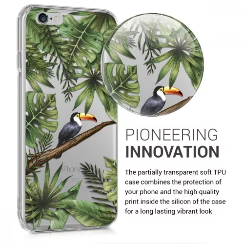 Husa Apple iPhone 6 / iPhone 6s, Silicon, Multicolor, 39429.38