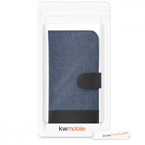 Husa Huawei Y6 (2018), Textil, Albastru, 44880.03