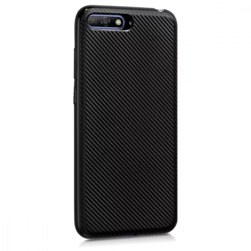 Husa Huawei Y6 (2018), Silicon, Negru, 45556.01
