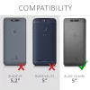 Set 3 folii de protectie pentru ZTE Blade V8 Mini, Kwmobile, Fata, Transparent, 45581.1