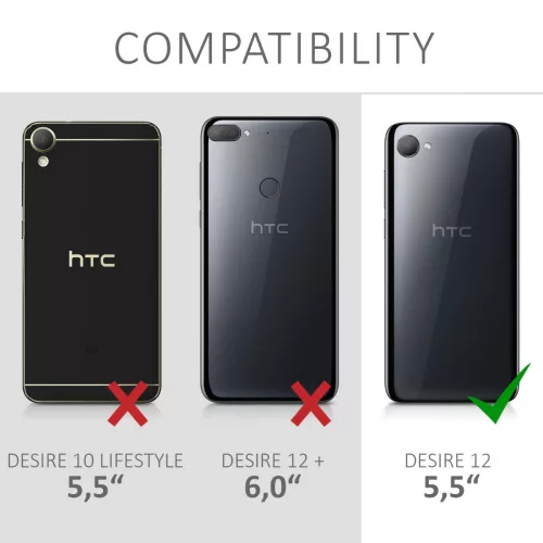 Husa HTC Desire 12, Silicon, Verde, 45595.01
