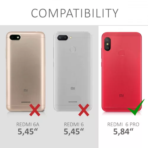 Husa Xiaomi Mi A2 Lite / Redmi 6 Pro, Silicon, Transparent, 45616.03