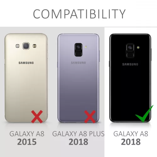 Husa Samsung Galaxy A8 (2018), Silicon, Multicolor, 45465.02