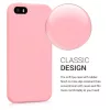 Husa Apple iPhone 5 / iPhone 5s / iPhone SE, Silicon, Roz, 42766.110