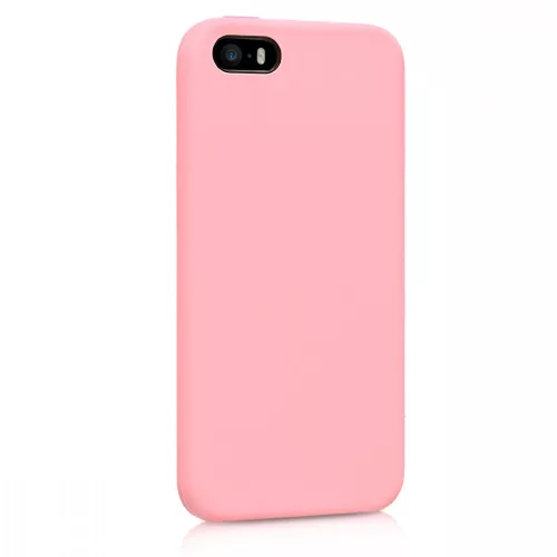 Husa Apple iPhone 5 / iPhone 5s / iPhone SE, Silicon, Roz, 42766.110