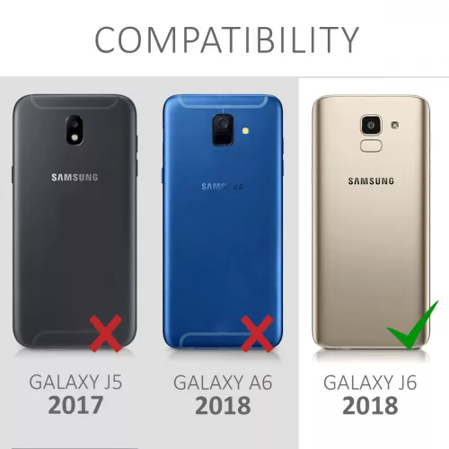 Husa Samsung Galaxy J6, Silicon, Negru, 45796.47