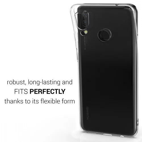 Husa Huawei Nova 3, Silicon, Transparent, 45760.03