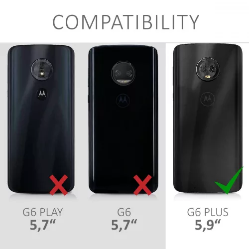 Husa Motorola Moto G6 Plus, Pluta, Maro, 45778.01