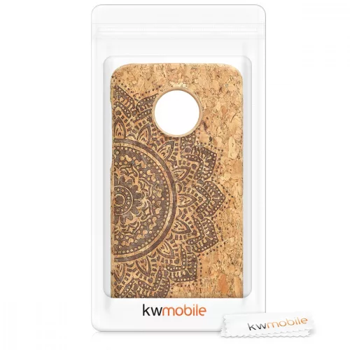 Husa Motorola Moto G6 Plus, Pluta, Maro, 45778.01
