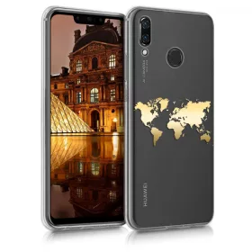 Husa Huawei Nova 3, Silicon, Gold, 45764.01