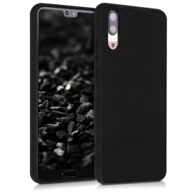Husa Huawei P20, Nylon, Negru, 45846.01