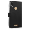 Husa Wiko View Max, Piele ecologica, Negru, 45875.01