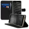 Husa Wiko View Max, Piele ecologica, Negru, 45875.01
