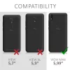 Husa Wiko View Max, Piele ecologica, Negru, 45875.01
