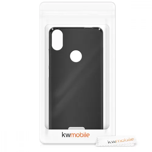 Husa Wiko View Max, Silicon, Negru, 45874.47