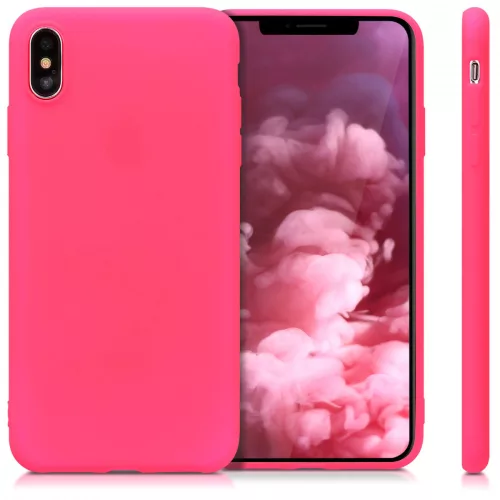 Husa Apple iPhone XS Max, Silicon, Roz, 45917.77