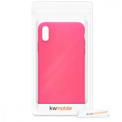 Husa Apple iPhone XS Max, Silicon, Roz, 45917.77