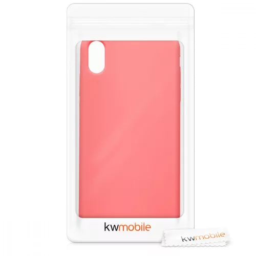 Husa Apple iPhone XS Max, Silicon, Roz, 45909.103
