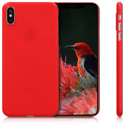 Husa Apple iPhone XS Max, Policarbonat, Rosu, 45951.20