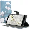 Husa Huawei Y6 (2018), Piele ecologica, Albastru, 45923.02