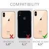 Folie de protectie pentru Apple iPhone XS Max, kalibri, Fata, Negru, 45962.01