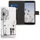 Husa Huawei Y6 (2018), Piele ecologica, Negru, 45923.03