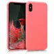 Husa Apple iPhone X / iPhone XS, Silicon, Roz, 42492.122