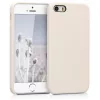 Husa Apple iPhone 5 / iPhone 5s / iPhone SE, Silicon, Crem, 42766.16