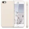 Husa Apple iPhone 5 / iPhone 5s / iPhone SE, Silicon, Crem, 42766.16