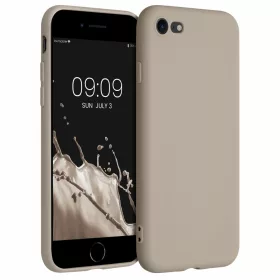 Husa Apple iPhone 8 / iPhone 7 / iPhone SE 2, Silicon, Crem, 39458.125