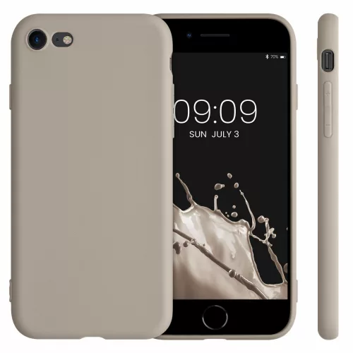 Husa Apple iPhone 8 / iPhone 7 / iPhone SE 2, Silicon, Crem, 39458.125