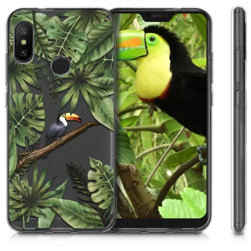 Husa Xiaomi Mi A2 Lite / Redmi 6 Pro, Silicon, Verde, 46064.01