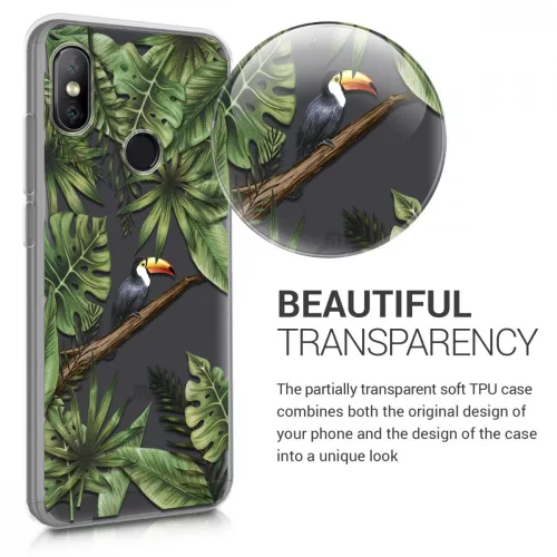 Husa Xiaomi Mi A2 Lite / Redmi 6 Pro, Silicon, Verde, 46064.01