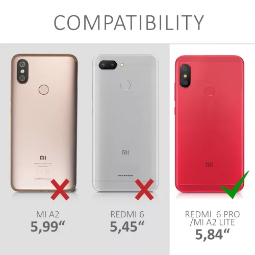 Husa Xiaomi Mi A2 Lite / Redmi 6 Pro, Silicon, Verde, 46064.01