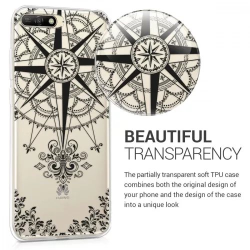 Husa Huawei Y6 (2018), Silicon, Negru, 44877.08