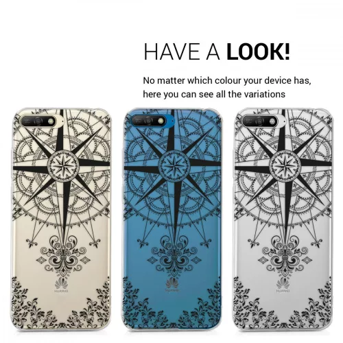 Husa Huawei Y6 (2018), Silicon, Negru, 44877.08