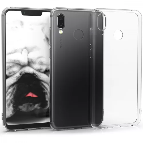 Husa Huawei Honor Play, Silicon, Transparent, 46098.03