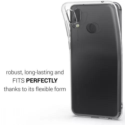 Husa Huawei Honor Play, Silicon, Transparent, 46098.03