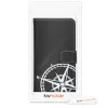 Husa Samsung Galaxy J3 (2017), Piele ecologica, Negru, 42482.08