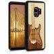 Husa Samsung Galaxy S9, Lemn, Maro, 44479.04
